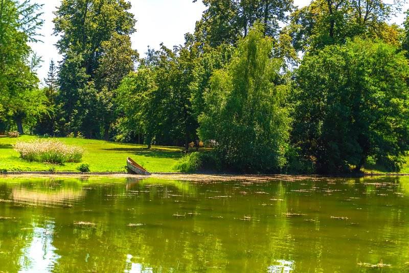 Lake at the Bois de Boulogne