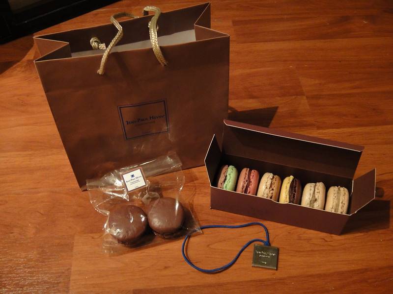 Chocolate Macarons from Jean-Paul Hévin, Paris