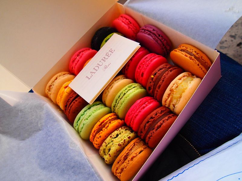 Macarons from Ladurée, Paris