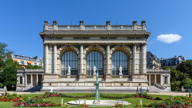 Exterior and garden of Palais Galliera