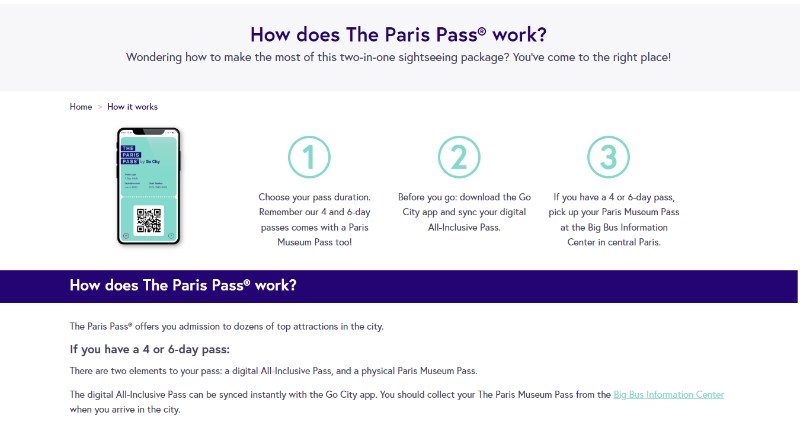 Parispass How it works