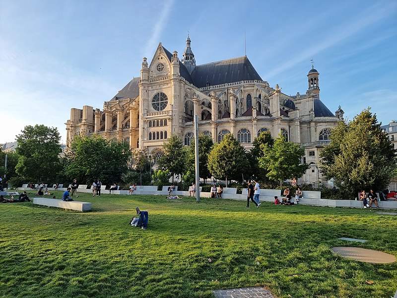 Exterior of Saint-Eustache, Paris