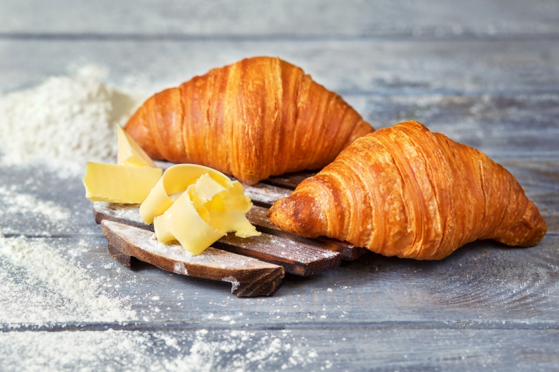 Butter croissants