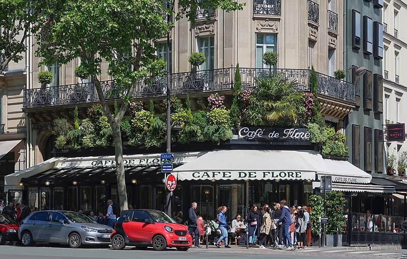 Café de Flore, Boulevard Saint Germain