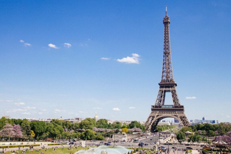 Eiffel Tower from afar