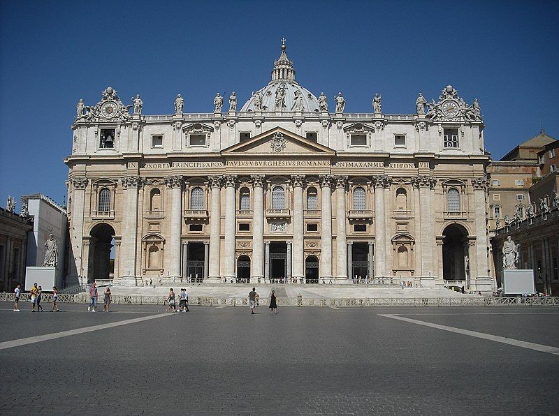 Façade of St. Peter's Basilica