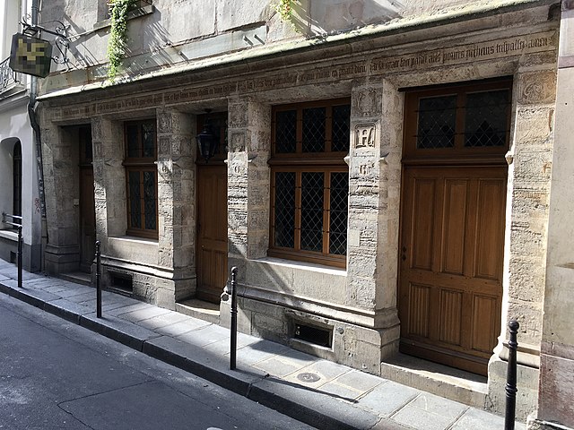  51 rue de Montmorency, home of Nicolas Flamel