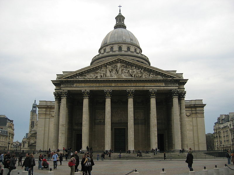 Façade of Pantheon de Paris