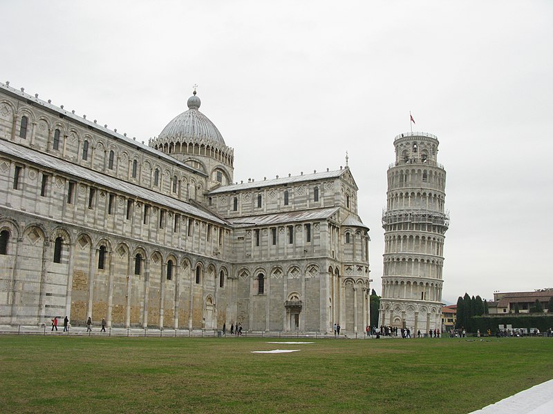 Pisa Cathedral and The Leaning Tower of Pisa