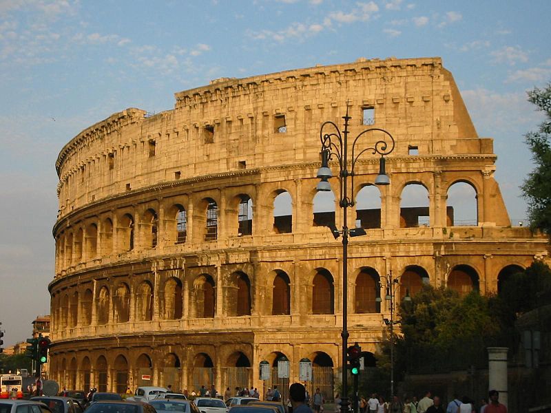 Roman Colosseum in Rome