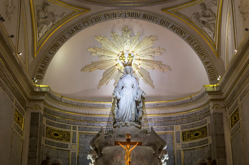Chapel of Our Lady of the Miraculous Medal Sculpture