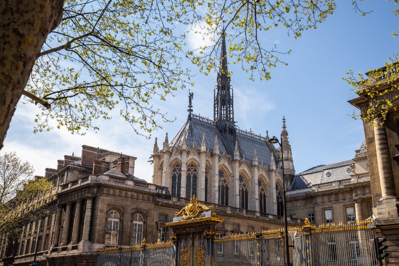 Sainte Chapelle Building and Skyline