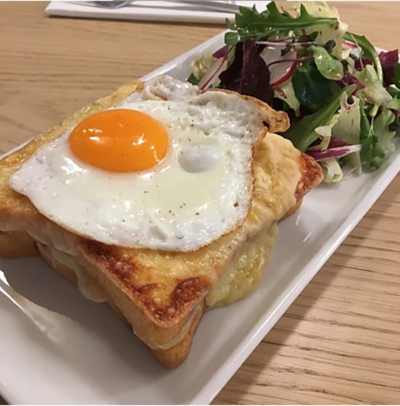 Croque madame from Carre Pain de Mie