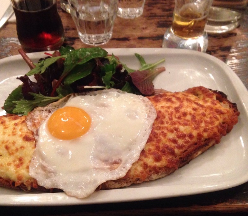 Croque monsieur from Le Petit Cler