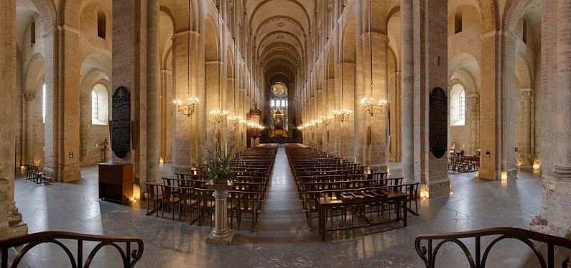 Interior Look of the Basilica_Saint-Sernin