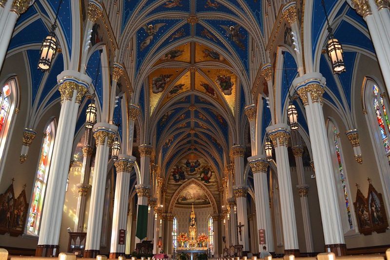Sacred Heart Basilica Interior