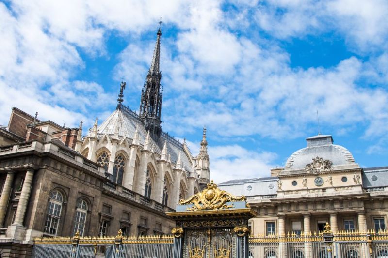 Sainte Chapelle in Paris France