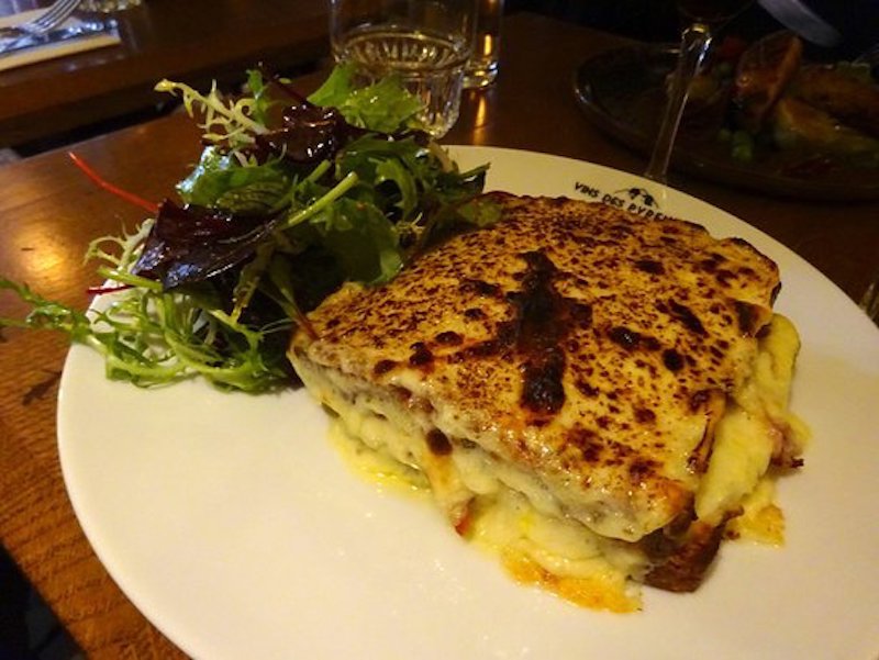 Croque monsieur from Vins de Pyrenees