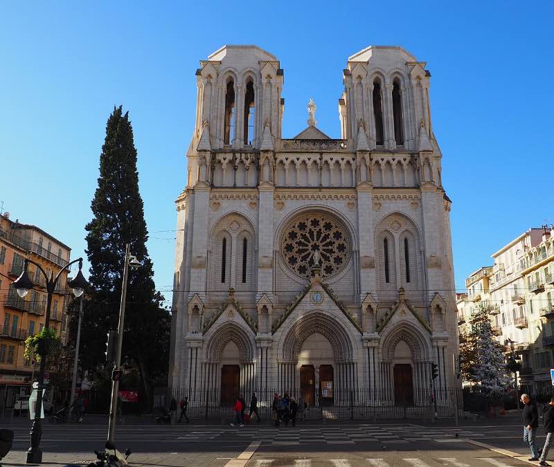 facade of Basilique Notre-Dame de Nice