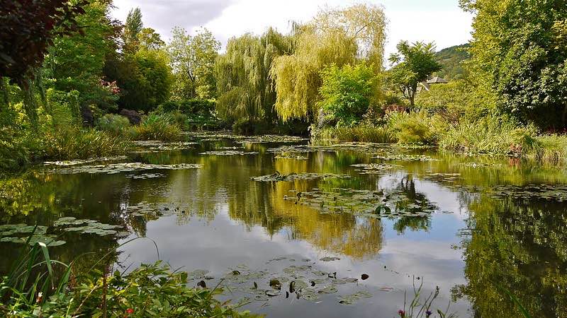 France, Giverny, le jardin d'eau de Claude Monet