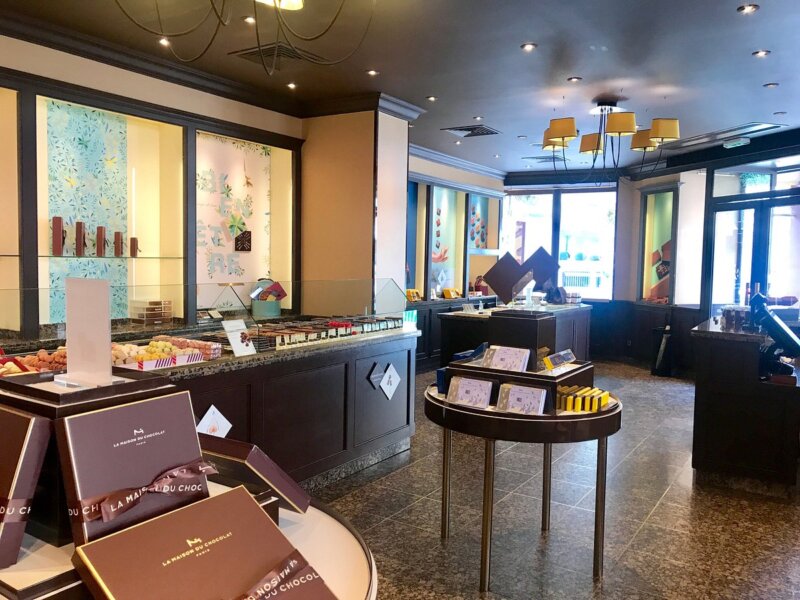 La Maison du Chocolat chocolate store interior