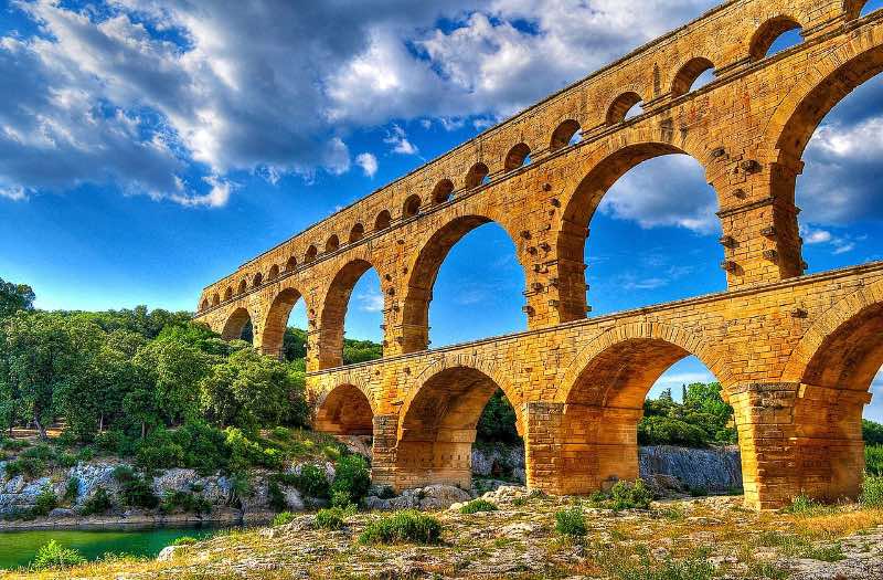 Le Pont du Gard in France