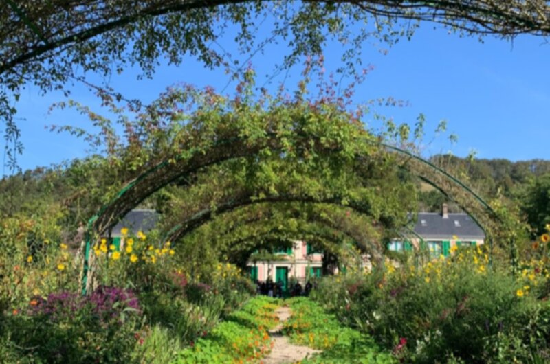 Trail in Monet's Gardens