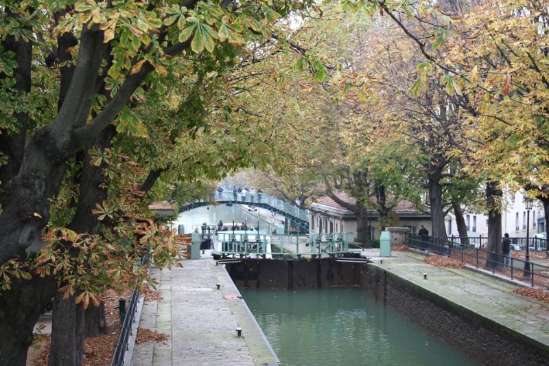 Saint-Martin Canal in Paris