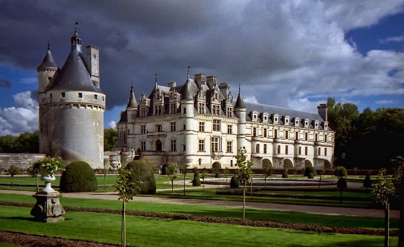 The Château de Chenonceau in the Loire Valley