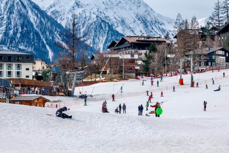 Winter Sports Activities in Chamonix-Mont-Blanc, France