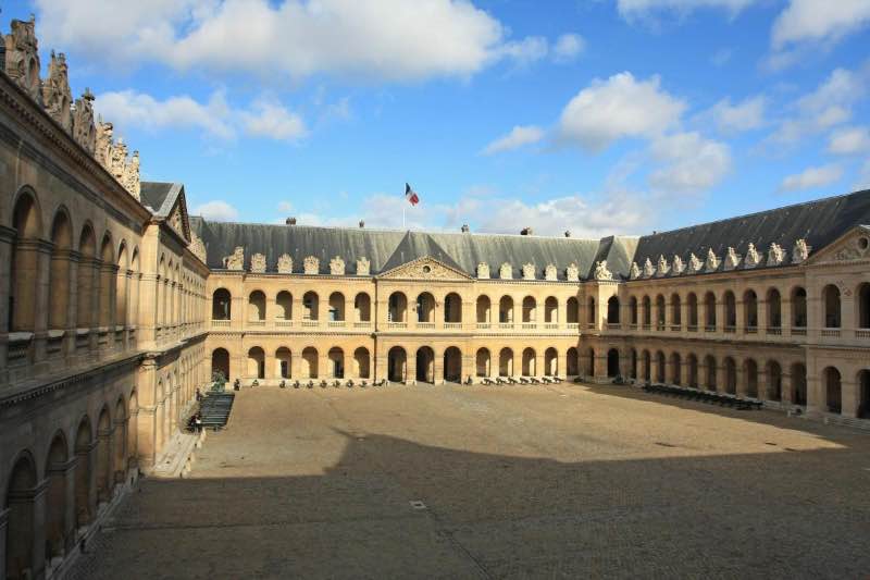 exterior facade of the Army Museum