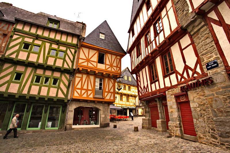 medieval town of Vannes France