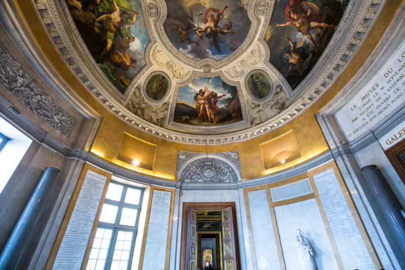 Murals at gallery of Apollon