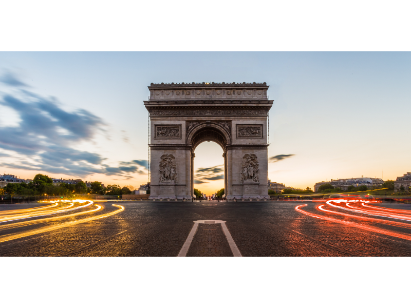 Arc de Triomphe monument in Paris
