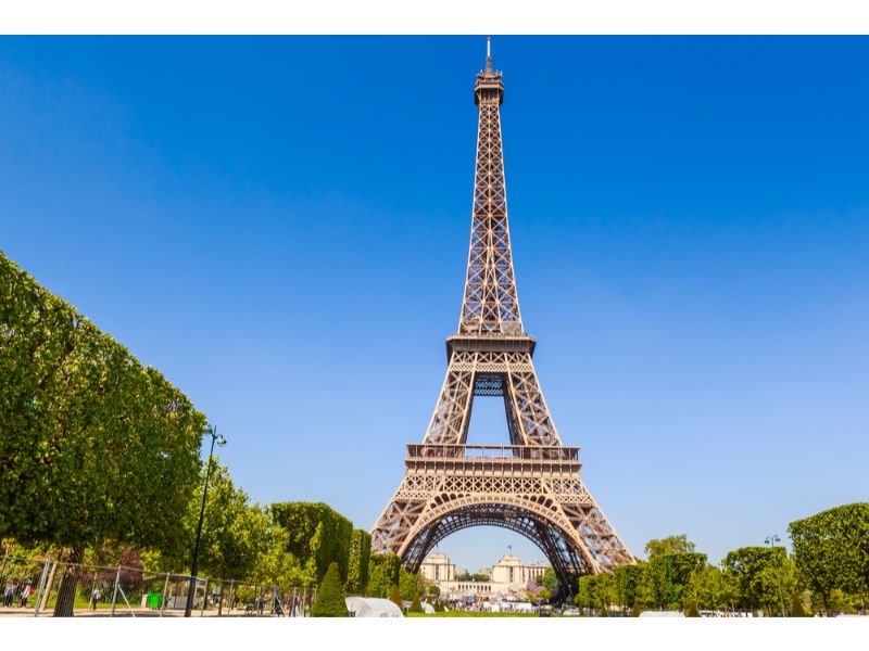 Eiffel Tower in Paris, France