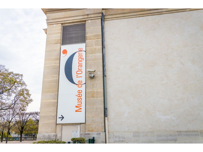 Musée de l'Orangerie building in the Tuileries garden in Paris, France