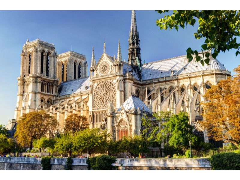 Notre Dame de Paris cathedral, France