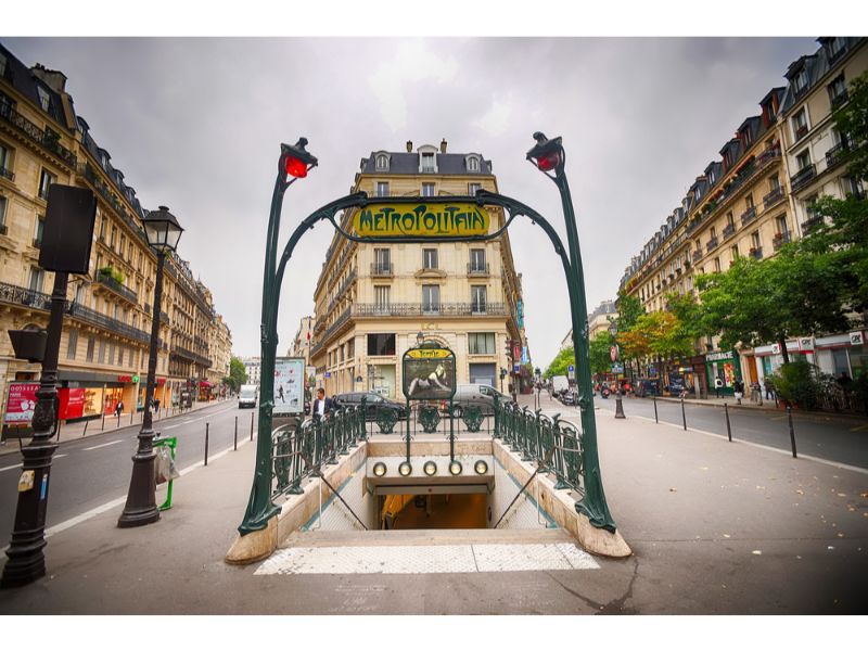 Paris Metropolitain entrance