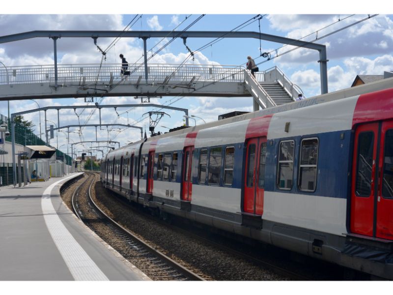 RER Train, Paris France