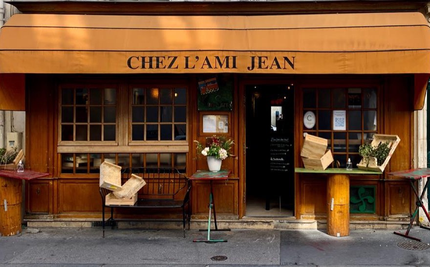 L'Ami Jean restaurant exterior