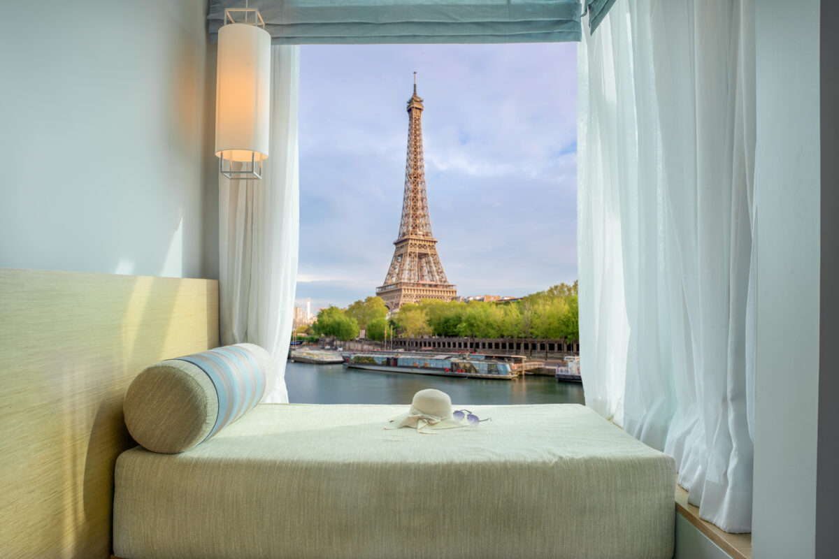 Paris Hotel with Eiffel Tower view