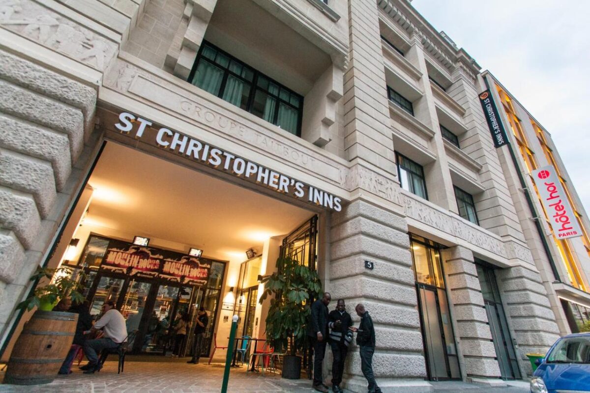 St Christopher's Inn Paris Gare Du Nord entrance