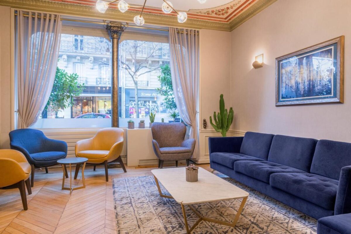 Paris France Hotel elegant vintage touches with the ease of contemporary life