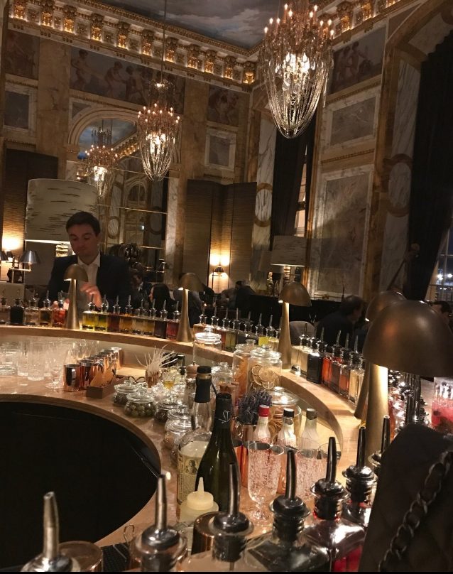 Les Ambassadeurs offers an impressive signature cocktail menu