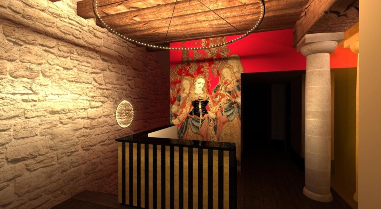 Tonic Hotel Saint Germain des Prés Painting each one dutifully absorbed into its age-old framework