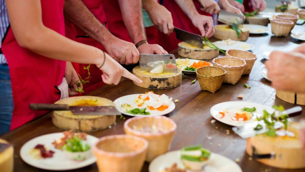 Traditional Christmas dinner cooking class Review