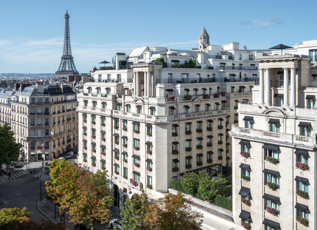 Four Seasons Hotel George V Paris with an elegant architecture