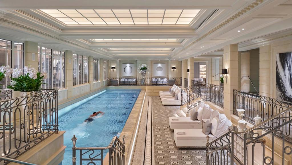 Four Seasons Hotel George V Paris with an exquisite pool