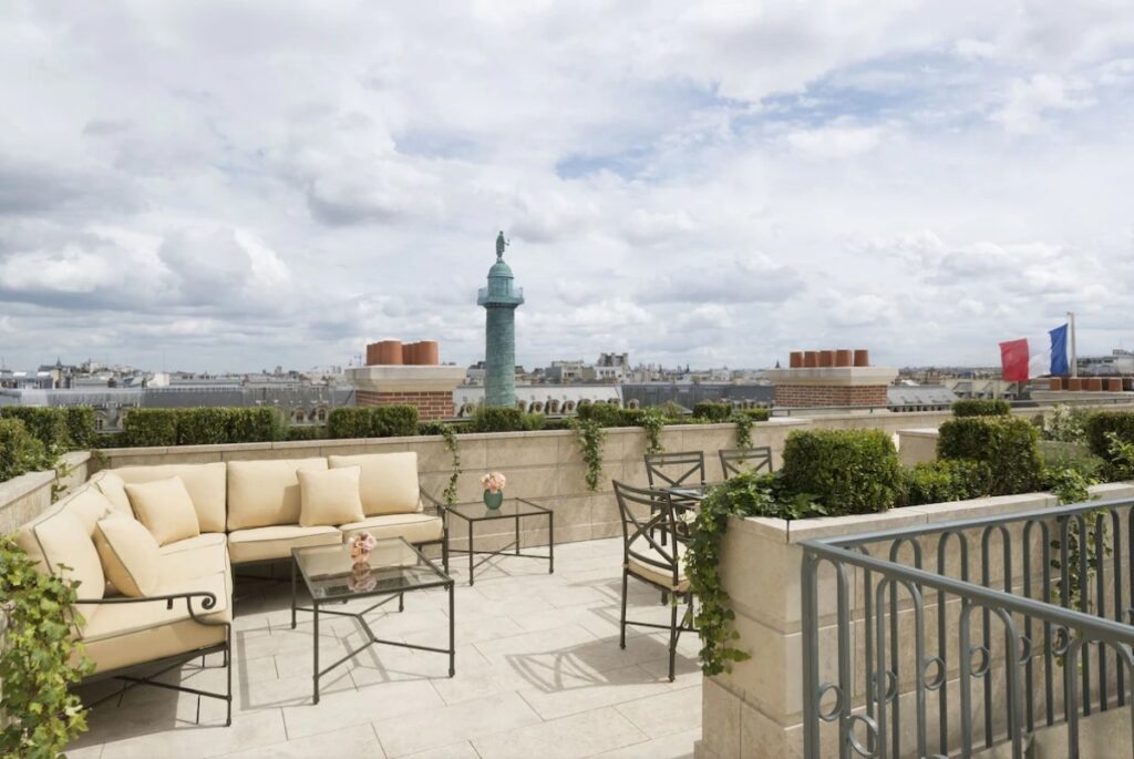 Ritz Paris Rooftop View