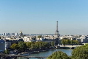Cheval Blanc Paris, a contemporary luxury hotel, is steeped in historical significance due to its prime location and the building's heritage.